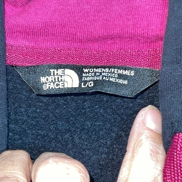 North Face Women’s Half Dome Logo Hoodie. Size Large GUC - Picture 5 of 6